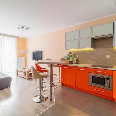 アパート Horyzont - Osiedle Bursztynowe コウォブジェク