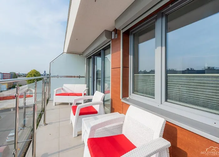 Lägenhet Horyzont - Osiedle Bursztynowe Kołobrzeg