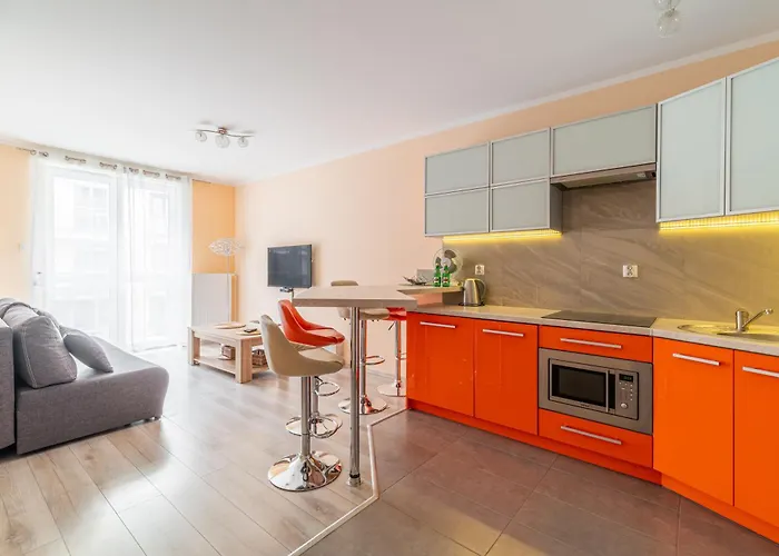 Lägenhet Horyzont - Osiedle Bursztynowe Kołobrzeg