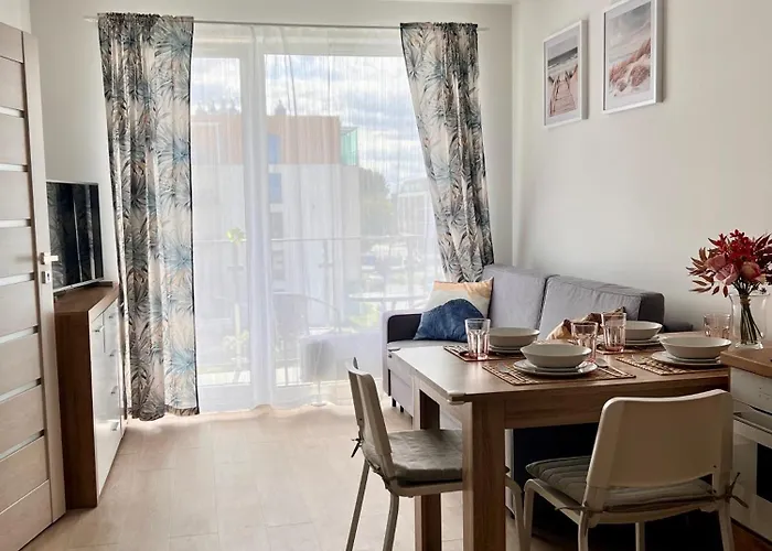 Lägenhet Horyzont - Osiedle Bursztynowe Kołobrzeg